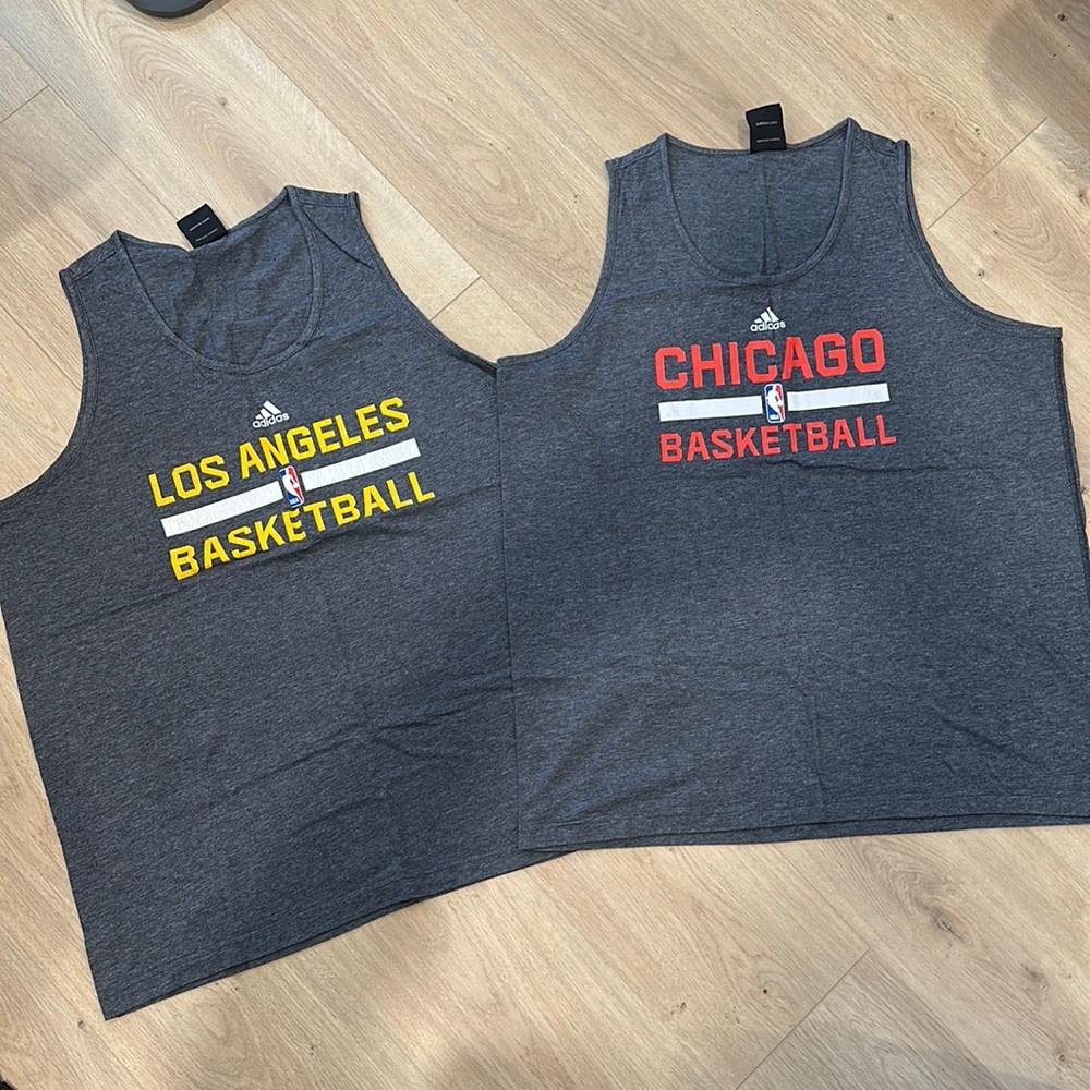 Adidas Lakers Bulls Tank Top bundle size XL